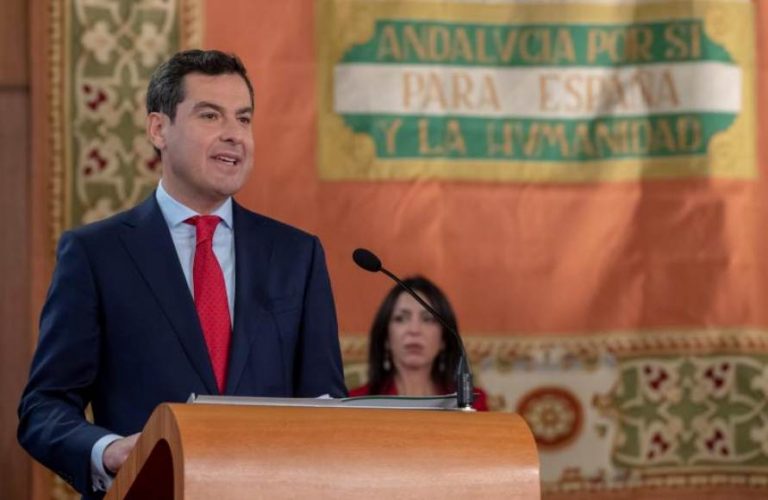Presidente de Andalucía: «Mantendré una beligerancia activa» con independentistas