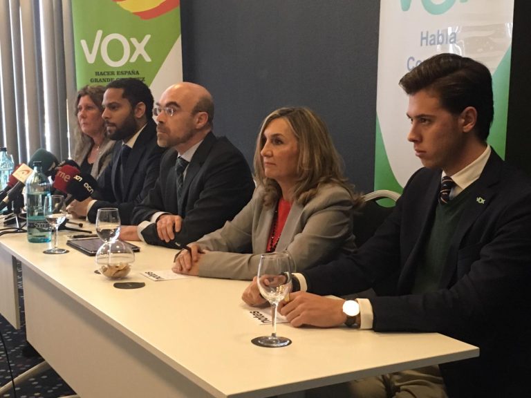 Lázaro: «No consentiremos» ataques de «Extrema izquierda y separatismo» contra VOX