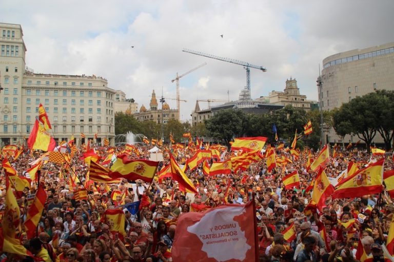 El ‘No’ a la independencia de Cataluña se eleva a un 51,9 %, 10 puntos por encima del ‘Sí’