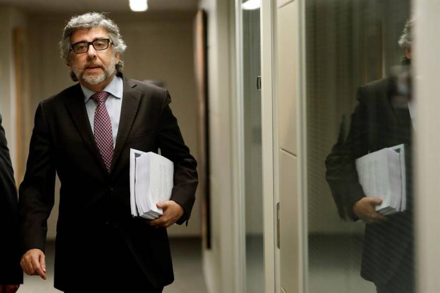 ESPAÑA, AÑO 2019. Vista del abogado independentista, Jordi Pina, que defiende a los diputados golpistas del partido del huido delincuente Carles Puigdemont (PDECA-JxCAT). Efe