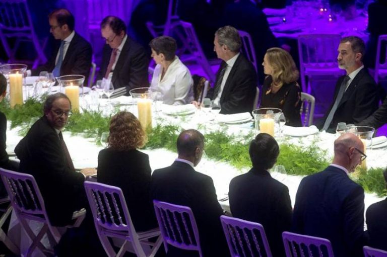 El Rey responde: «España es una democracia», no hay presos políticos en España