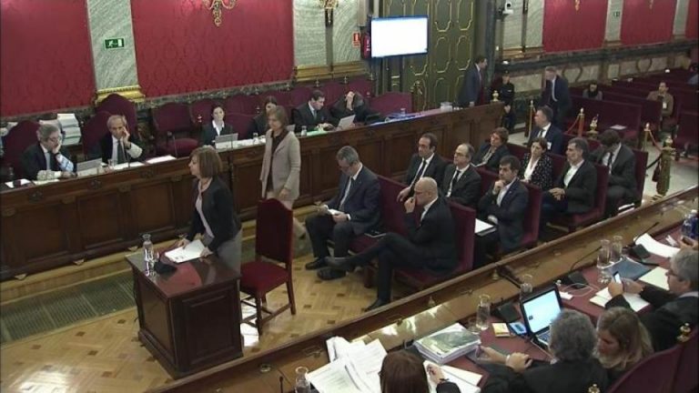 Acusada del Procés Meritxell Borràs rechaza que exista la república catalana