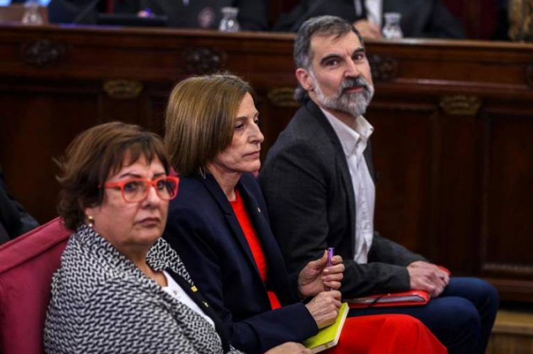 Forcadell y «Jordis» de Ómnium, últimos interrogatorios antes de dar paso al testigo Rajoy