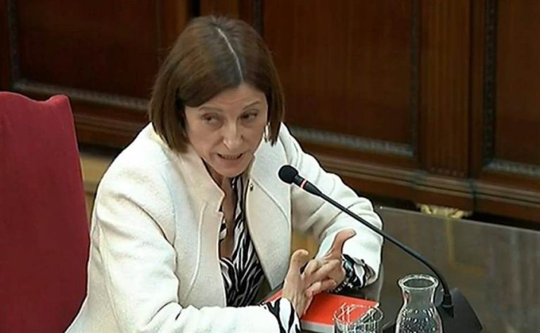 Acusada Forcadell: «Yo soy hija de una murciana, yo también soy española»