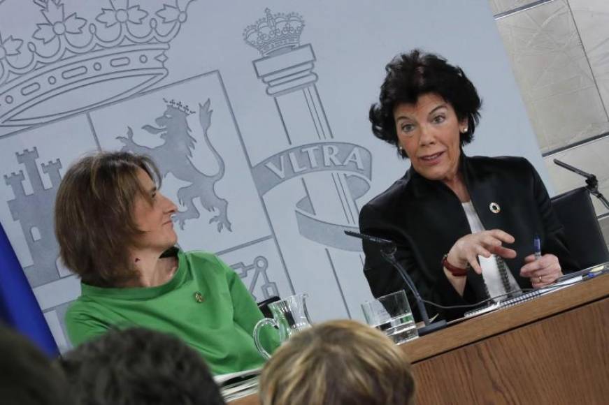 FOTOGRAFÍA. PALACIO DEL GOBIERNO DE ESPAÑA (MADRID), 22.02.2019. La ministra de Educación. Efe