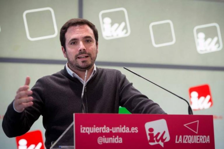 Garzón (IU): Sánchez «está dando alas a la extrema derecha», hay que «combatir a VOX»
