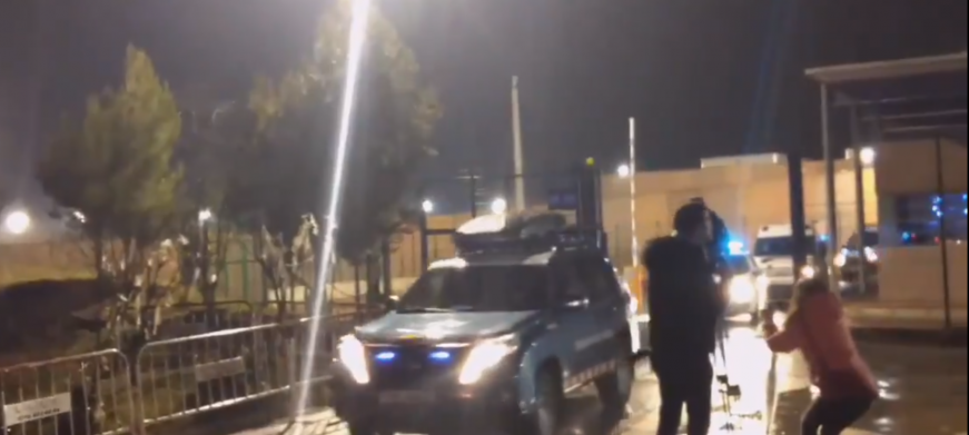 PRISIÓN ELS LLEDONERS (BARCELONA) ESPAÑA, 01.02.2019. Los presos varones del presos abandonan sus celdas para el largo viaje a Madrid. Ñ Pueblo (2)