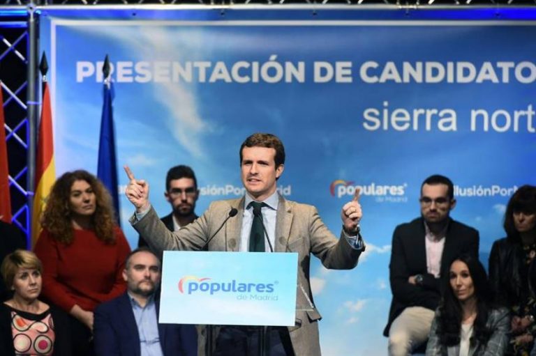 Casado: «El PP evitó la ruptura y ruina de España contra Puigdemont, Torra y Sánchez»