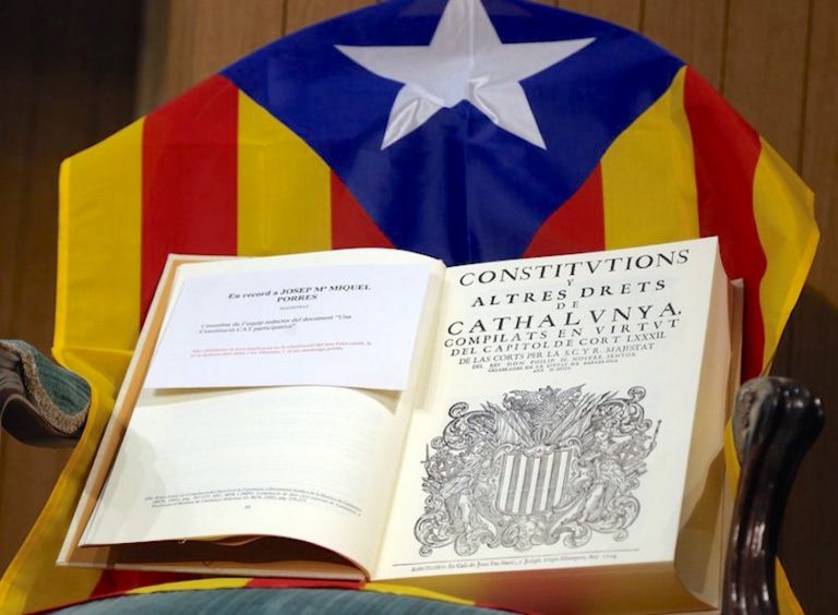 Vuelve el juez autor del borrador de la Constitución de la «República Catalana»