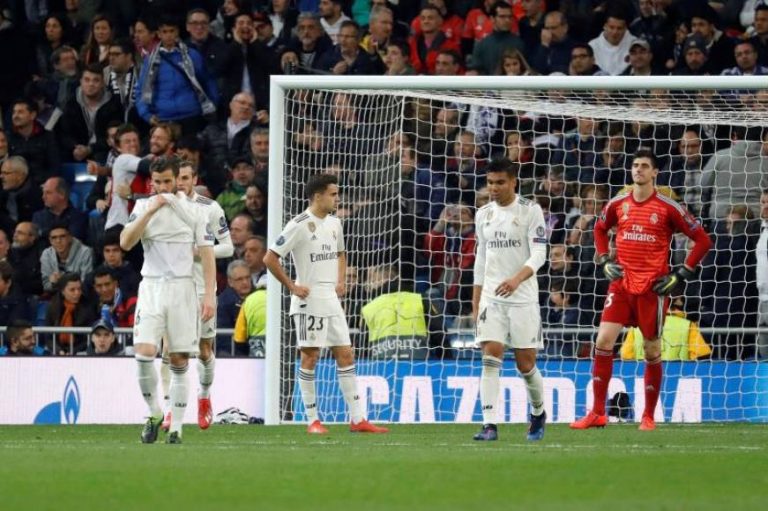 Real Madrid humillado y eliminado de la Liga de Campeones (1-4)
