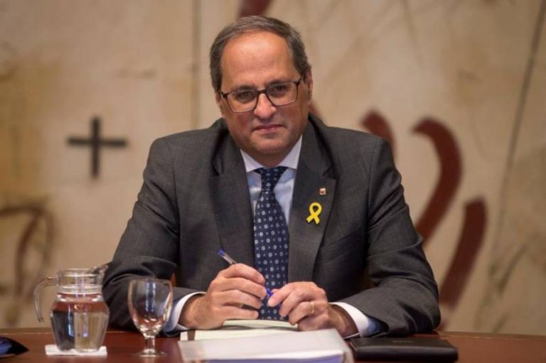 Torra: «Queda claro que en España la represión no para» contra el independentismo