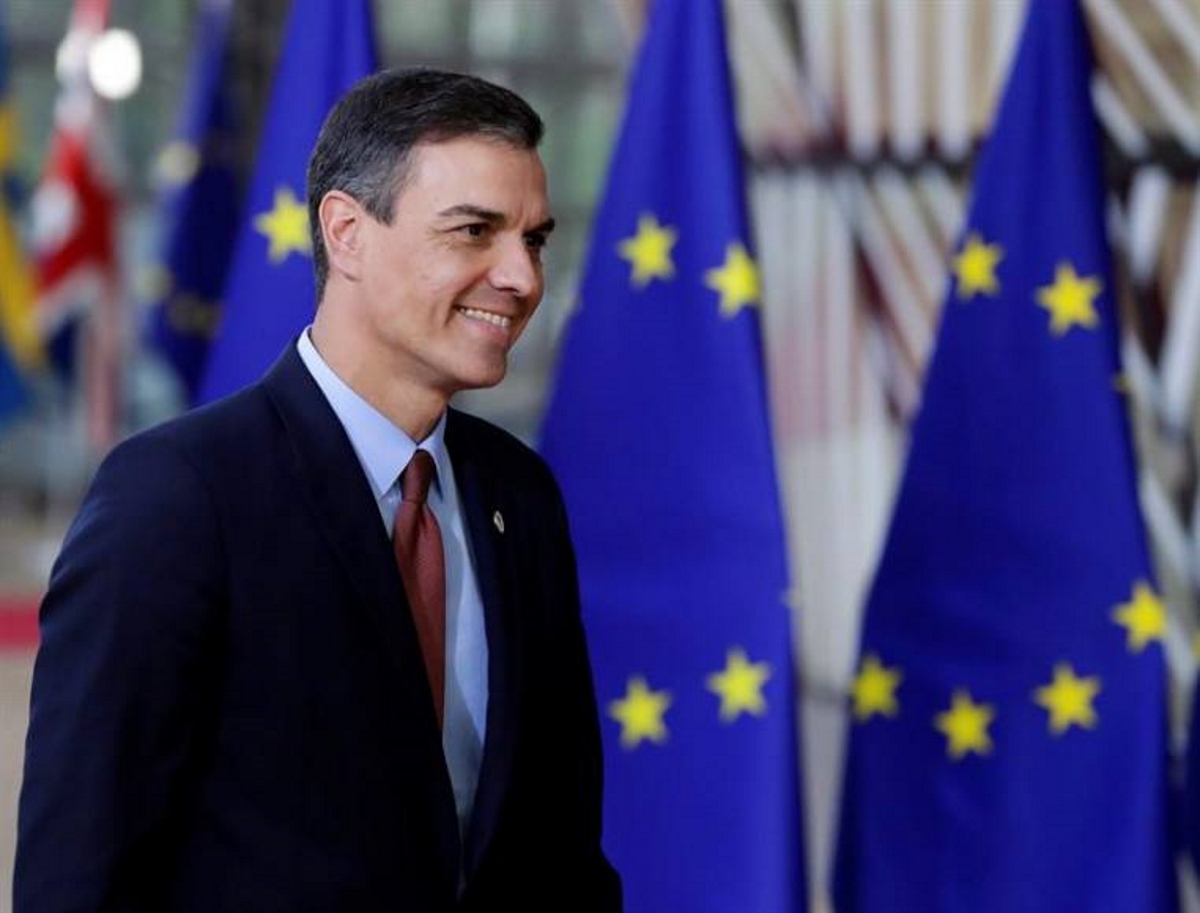 FOTOGRAFÍA. BRUSELAS (BÉLGICA), 21.03.2019. Vista del presidente Sánchez hoy en Bruselas. El presidente del Gobierno del Reino de España, Pedro Sánchez. efe