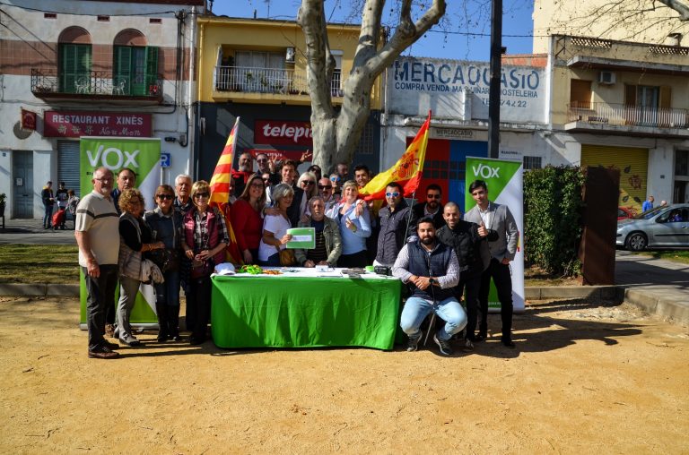 VOX aterriza a Figueras (Gerona) y registra a «muchos afiliados felices» por el proyecto ‘verde’