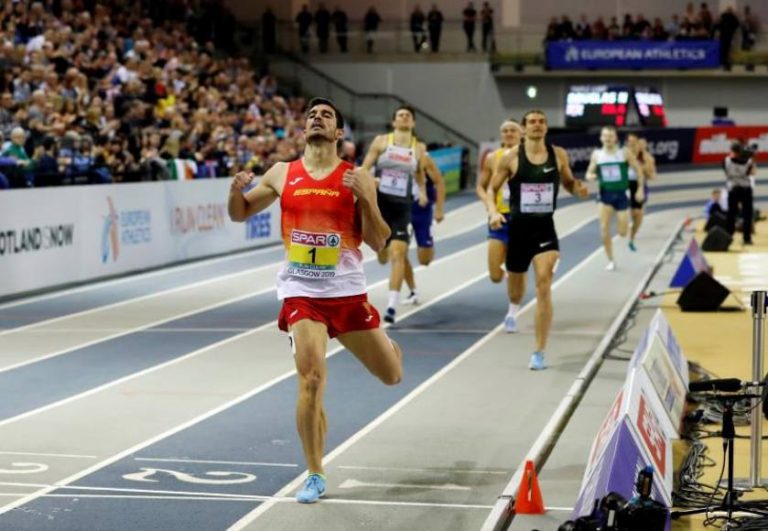 El español Jorge Ureña es campeón de Europa en Glasgow (Reino Unido)