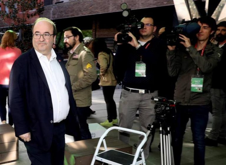 PSOE: «Si gana la Derecha los independentistas no podrán manifestarse, es muy preocupante»