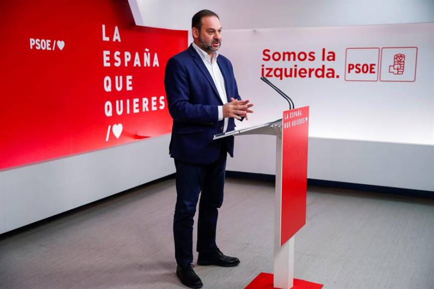 FOTOGRAFÍA. MADRID (ESPAÑA), 18.03.2019. El secretario de Organización del PSOE y ministro de Fomento, José Luis Ábalos. Efe.