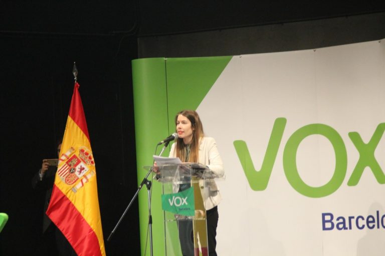 Patricia: Las mujeres de VOX «amamos nuestra patria y haremos todo para defenderla»