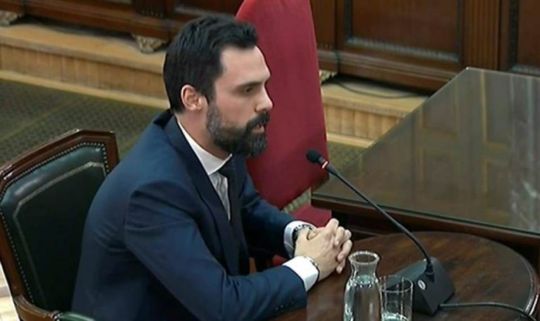 Torrent ante Tribunal del Procés: «Tengan presente que volveremos» golpear con otro 1-O