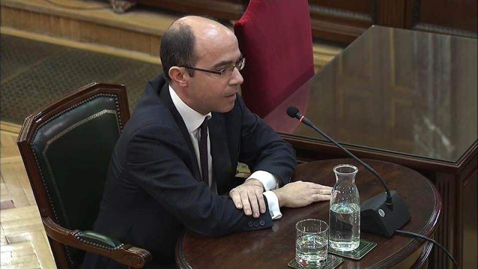 FOTOGRAFÍA. TRIBUNAL DLE PROCÉS (MADRID) ESPAÑA, 19.03.2019. Imagen tomada de la señal de video institucional del Tribunal Supremo. Efe.