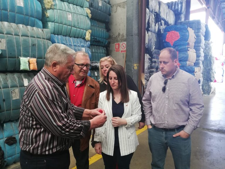Candidata de VOX a la Generalidad Ana Vega, comprometida con la «actividad industrial»