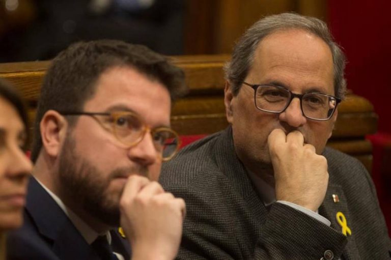Torra ve una «gravísima irresponsabilidad» adelantar las elecciones en Cataluña
