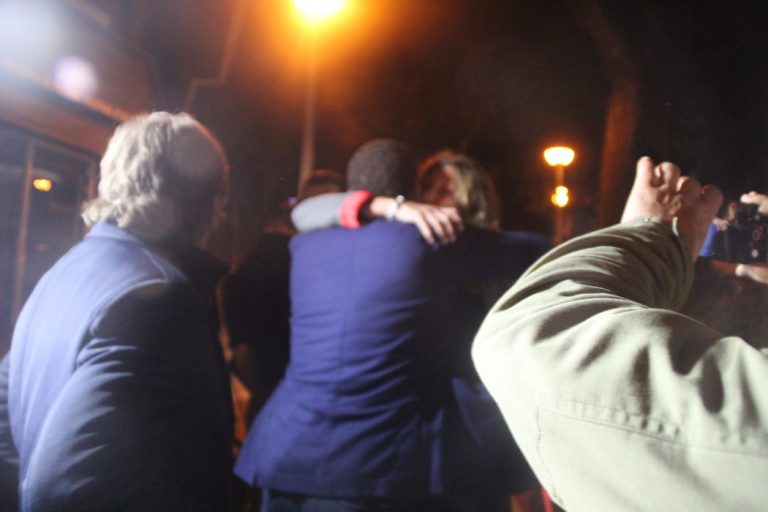 Fotografías inicio 28A de Garriga (VOX): La voz de la resistencia «será atronadora el 28A»