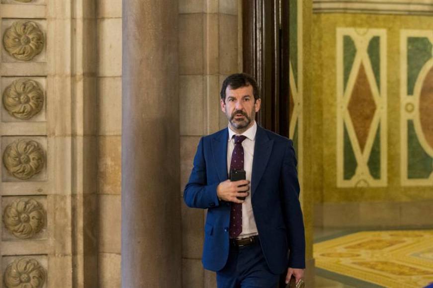 FOTOGRAFÍA. BARCELONA (ESPAÑA) PARLAMENTO DE CATALUÑA, AÑO 2018. Vista del nuevo Mayor de los Mossos d'Esquadra, nombrado por el Gobierno del PP de Mariano Rajoy. Efe
