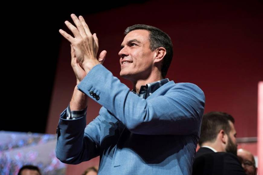 FOTOGRAFÍA. CÁCERES (ESPAÑA), 02.04.2019. El secretario general del PSOE y candidato a la presidencia del Gobierno, Pedro Sánchez. Efe.