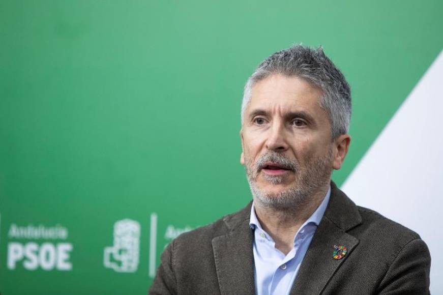 FOTOGRAFÍA. CÁDIZ (ESPAÑA), 01.04.2019. El ministro del Interior del gobierno de Pedro Sánchez y número uno al Congreso de los diputados. Efe