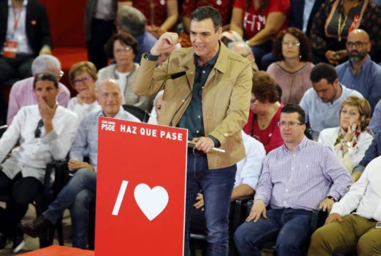 Sánchez: «Lo tenemos muy cerca» pero no pactaremos con los independentistas