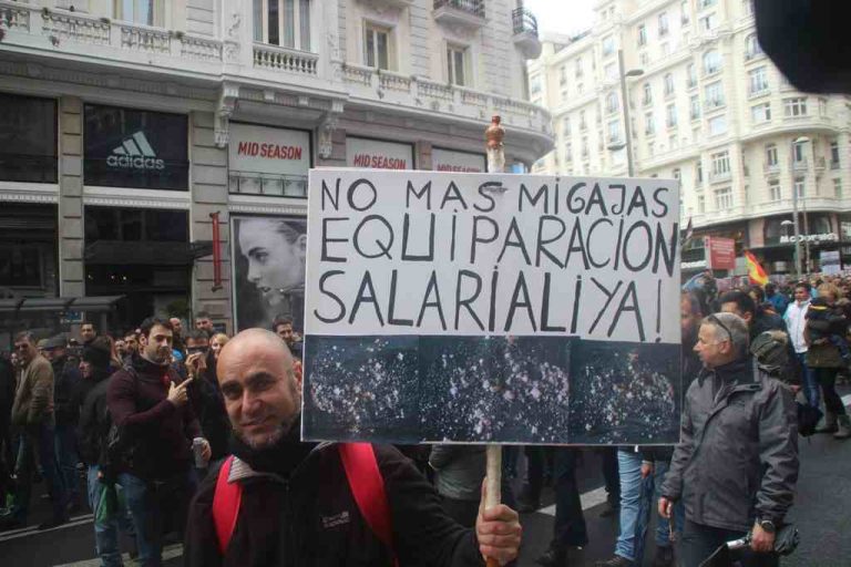 EYA: «Nos adherimos al acuerdo de 2018 por una Ley de Equiparación salarial»