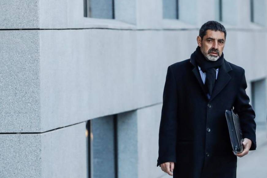 FOTOGRAFÍA. MADRID (ESPAÑA), AÑO 2018. El máximo jefe de los Mozos de Escuadra es procesado y encausado por su participación en el golpismo en Cataluña. Efe