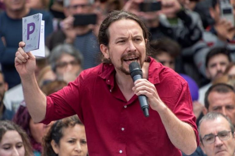 Iglesias: «Algunos en esta campaña van a querer seguir hablando de la ETA»
