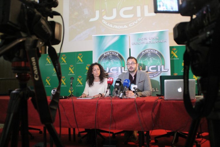 JUCIL: «La Guardia Civil no se vende. La Benemérita nunca se venderá a intereses particulares de los políticos»