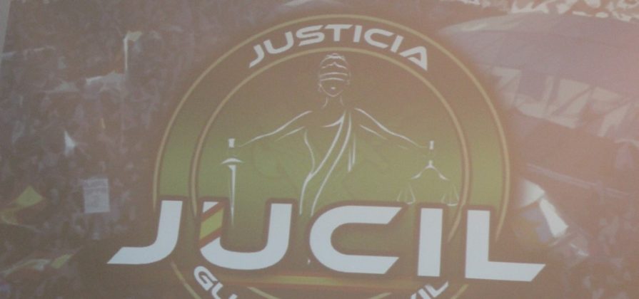 FOTOGRAFÍA. SAN ANDRÉS DE LA BARCA (BARCELONA), 24.04.2019. Los portavoces de «Asociación Profesional Para la Justicia Guardia Civil» (JUCIL), el secretario Nacional, Cristian Eric Marco, y la secretaria provincial, la catalana Milagros Cívico, presentan en Barcelona (JUCIL). Explican sus responsables en rueda de prensa que (JUCIL) nace para «luchar por los derechos socio-laborales de este colectivo y con un objetivo prioritario, lograr una equiparación salarial total y real». Lasvocesdelpueblo