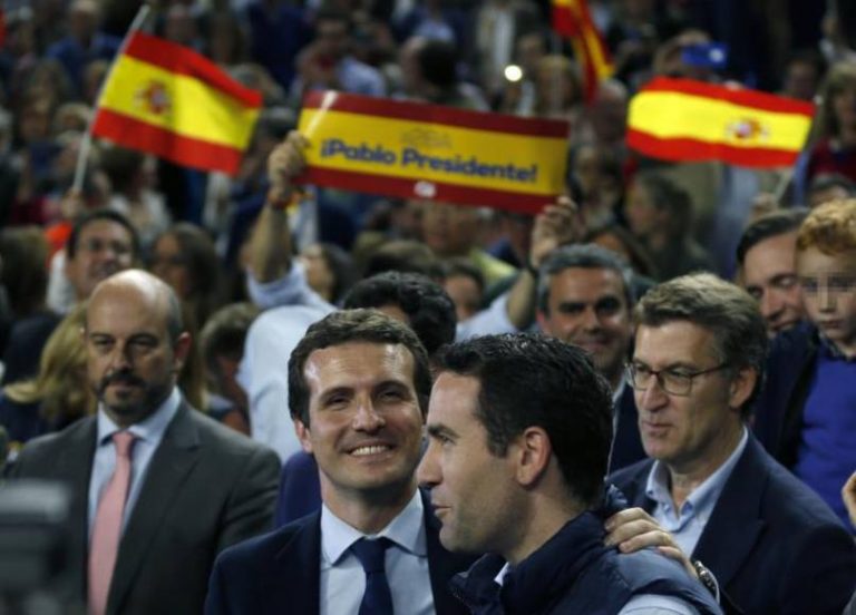 El PP advierte de que «votar a VOX y Cs» es votar «directamente a Sánchez» y PSOE