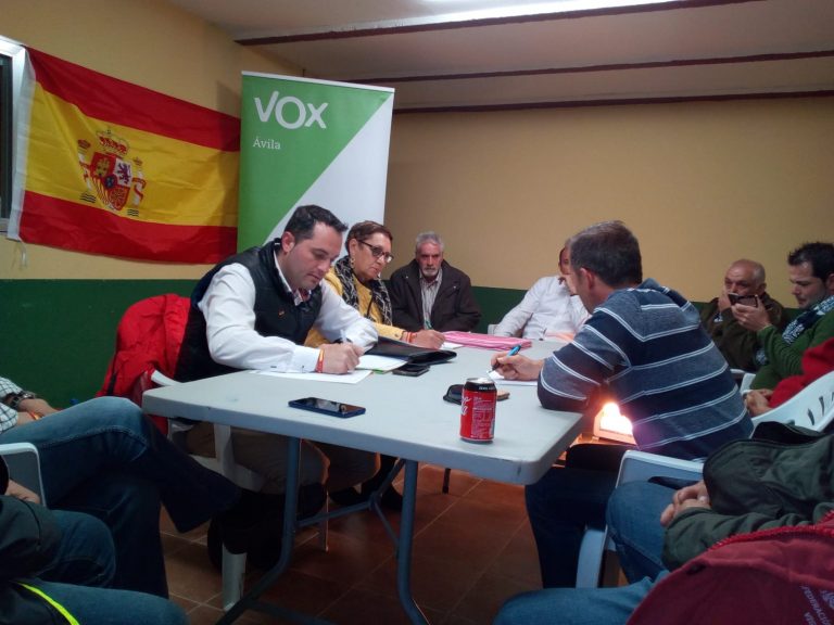 Intenso fin de semana de VOX Ávila