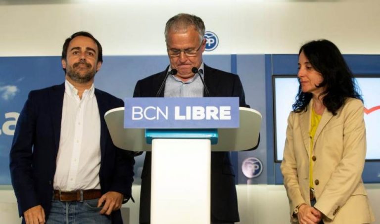 El PP se salva con 47 votos (5,01%) en Barcelona y batacazo de Manuel Valls (Cs)