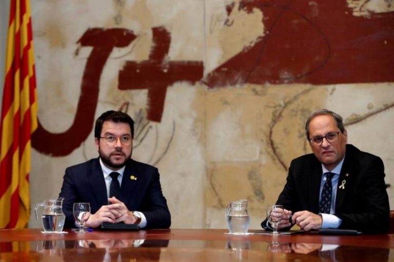 Torra exige ante Sánchez la «libertad e indemnización» de los presos del Procés