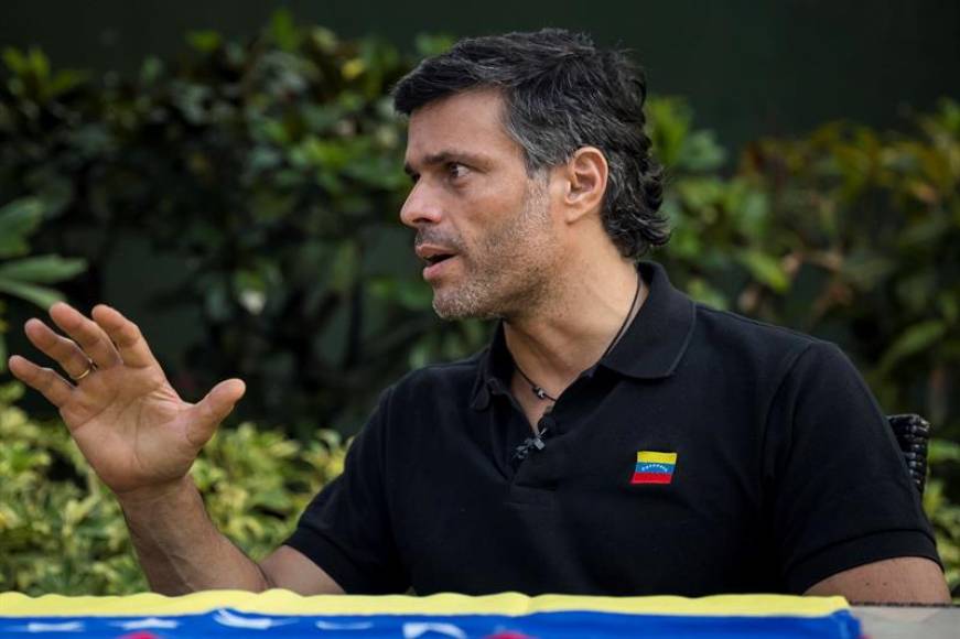 FOTOGRAFÍA. EMBAJADA DE ESPAÑA A CARCAS (VENEZUELA), 03.05.2019. líder opositor venezolano Leopoldo López. Efe