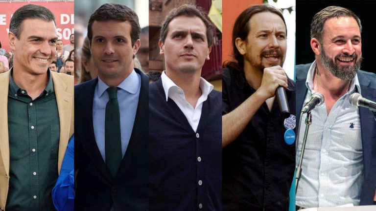 El 15,7% de los españoles rechaza a todos los candidatos a la presidencia de España