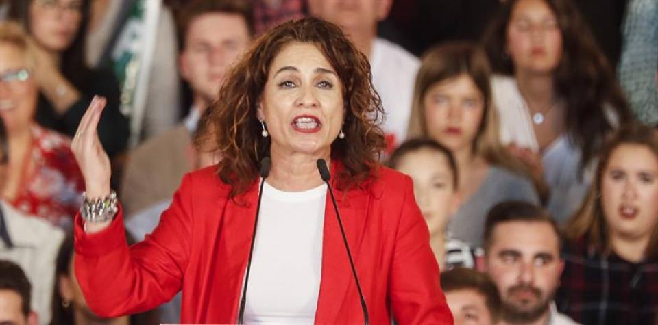 FOTOGRAFÍA. ESPAÑA AÑO 2019. La ministra de Hacienda y cabeza de lista del PSOE al Congreso por Sevilla, María Jesús Montero. Efe
