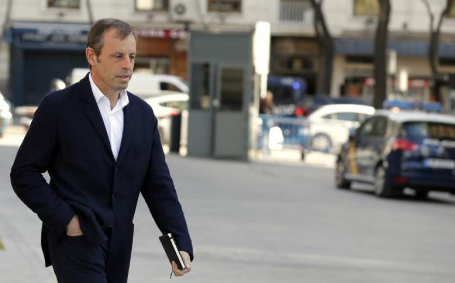 FOTOGRAFÍA. MADRID (ESPAÑA), 09.05.2019. Vista del expresidente de FC Barcelona, Sandro Rosell, acusado por blanqueo de capitales y absuelto por la Justicia. Efe