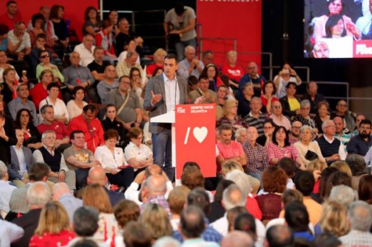 Sánchez: «No hay derecho a esas 3 derechas (VOX, PP y Cs) que sufrimos en España»