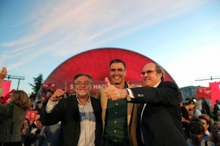 Sánchez: El 26M hay que «acabar con los 30 años de corrupción del PP en Madrid»
