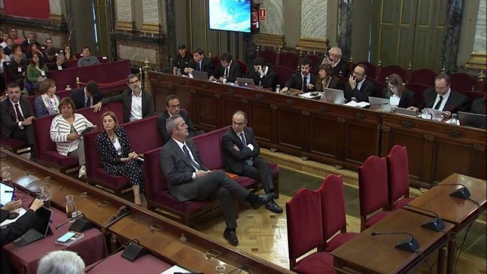 FOTOGRAFÍA. MADRID (ESPAÑA), 29.05.2019. Imagen tomada de la señal institucional del Tribunal Supremo. Efe