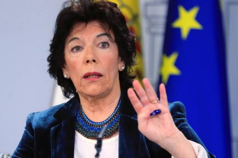 FOTOGRAFÍA. MADRID (ESPAÑA), 31.05.2019. La ministra de Educación y portavoz del Gobierno en funciones, Isabel Celaá. Efe.