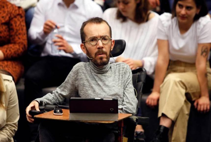 FOTOGRAFÍA. MADRID (ESPAÑA), ABRIL 2019. El secretario de Organización y Acción de Gobierno de Podemos, Pablo Echenique. Efe.
