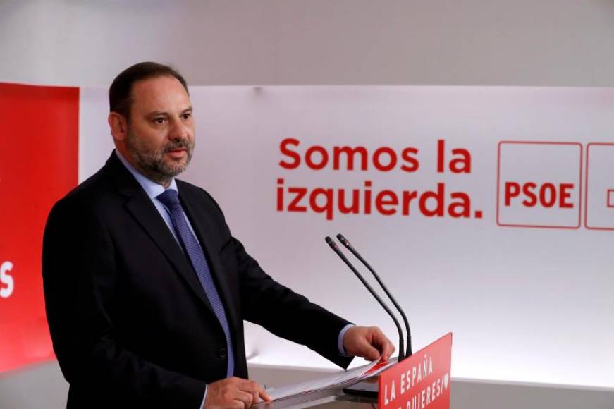 FOTOGRAFÍA. MADRID (ESPAÑA), AÑO 2019. El secretario de Organización del PSOE, José Luis Ábalos. Ábalos ha trasladado este envite ante la ronda de contactos. Efe