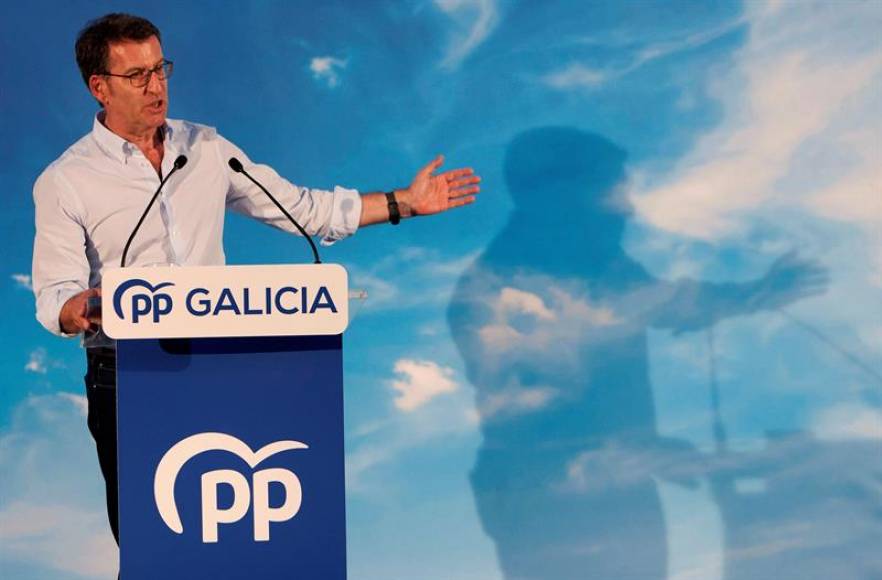 FOTOGRAFÍA. MARIN (PONTEVEDRA) ESPAÑA, 12.05.2019. El Presidente de la Xunta de Galicia Alberto Núñez Feijoo. Efe.